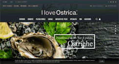 Desktop Screenshot of iloveostrica.it