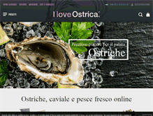 Tablet Screenshot of iloveostrica.it